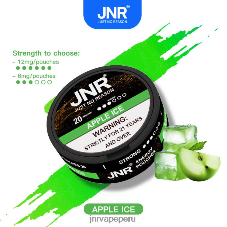 JNR Vapes Website - bolsas de energía jnr hielo de manzana S6JHJ101