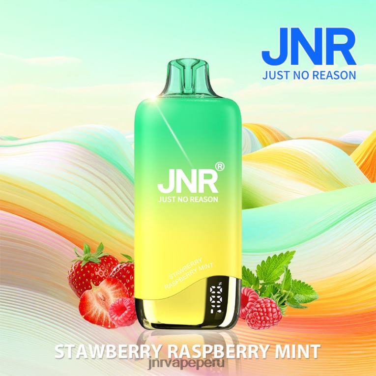 JNR Vape Nicotine - arcoiris jnr fresa frambuesa menta S6JHJ268