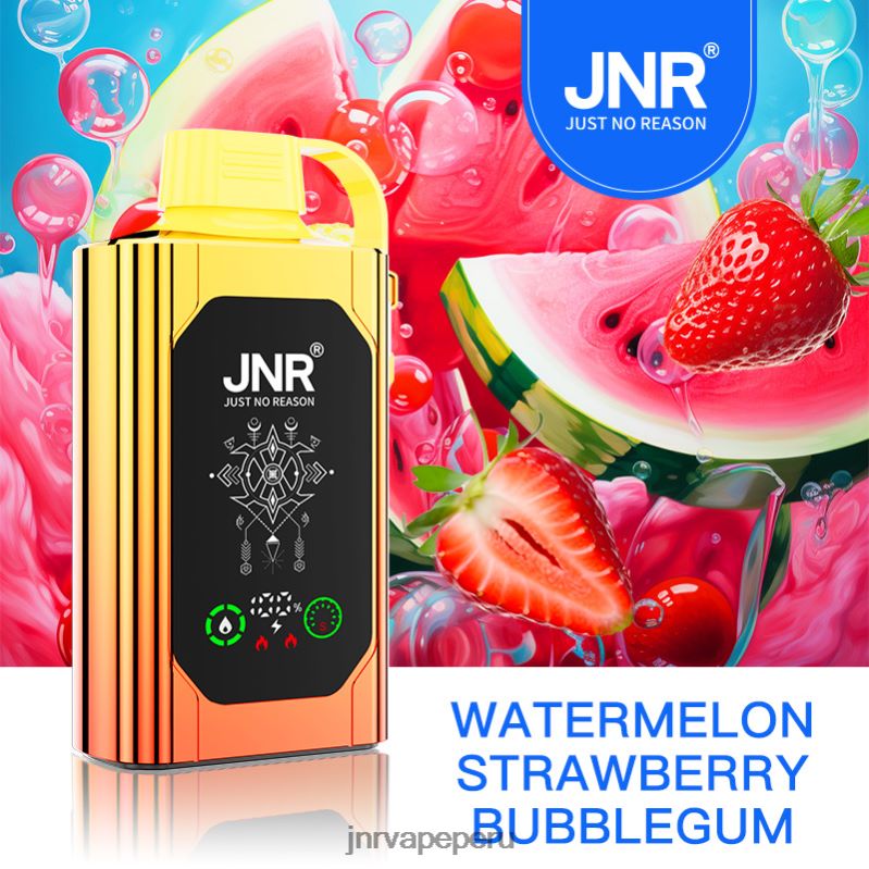 JNR Vape - JNR SHISHA caja sandía fresa chicle 8888TV86