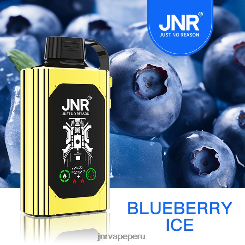 JNR Vape Nicotine Content - JNR SHISHA caja hielo de arándanos 8888TV75