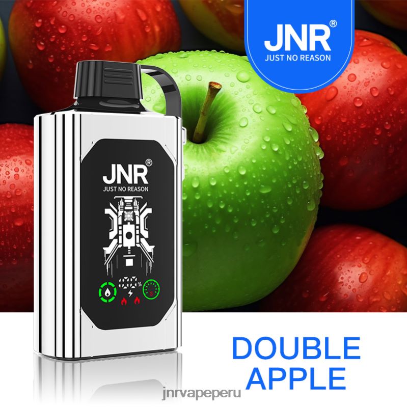 JNR Vape Nicotine - JNR SHISHA caja manzana doble 8888TV87