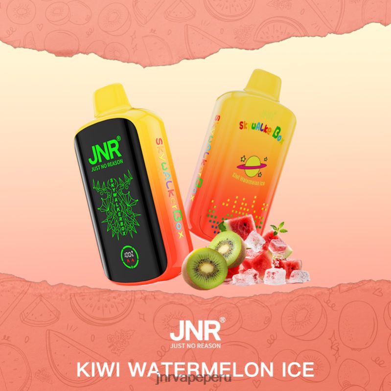 JNR Vape Nicotine Content - JNR SKYWALKER caja hielo de kiwi y sandía 8888TV45