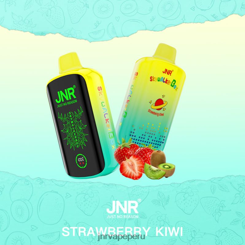 JNR Vape Nicotine - JNR SKYWALKER caja kiwi fresa 8888TV47