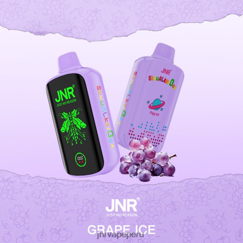 JNR Vape Pods - JNR SKYWALKER caja hielo de uva 8888TV44