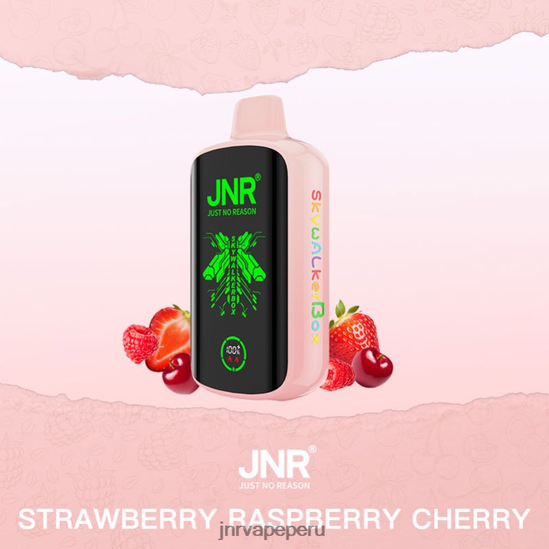 JNR Vapes Website - JNR SKYWALKER caja fresa frambuesa cereza 8888TV50