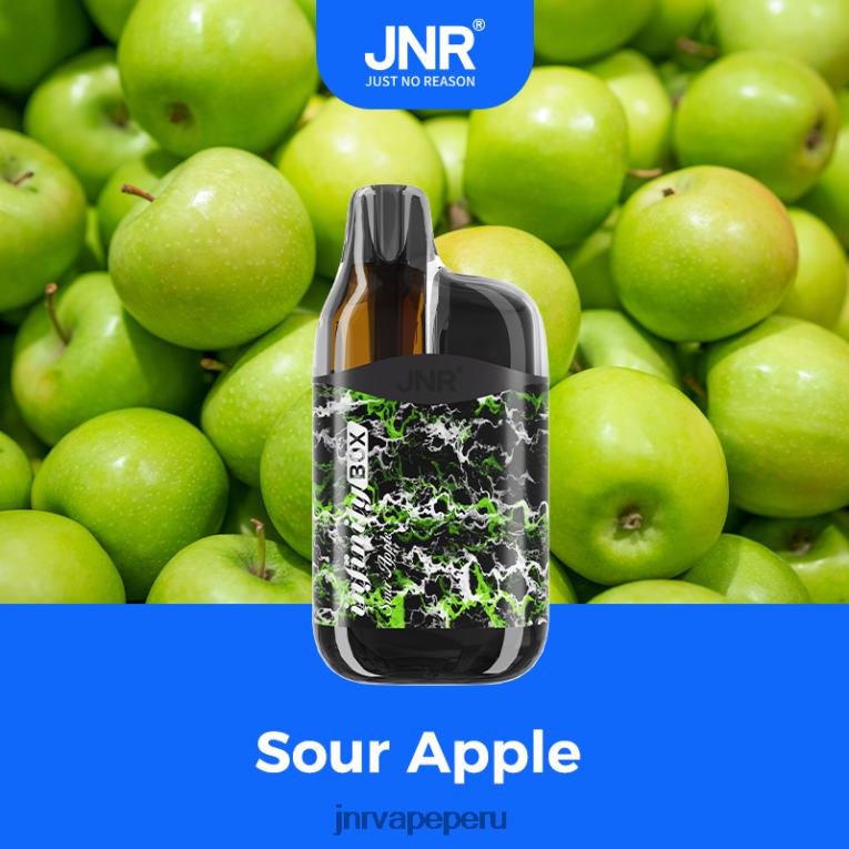 JNR Vape Flavours - JNR Infinity caja manzana acida S6JHJ94