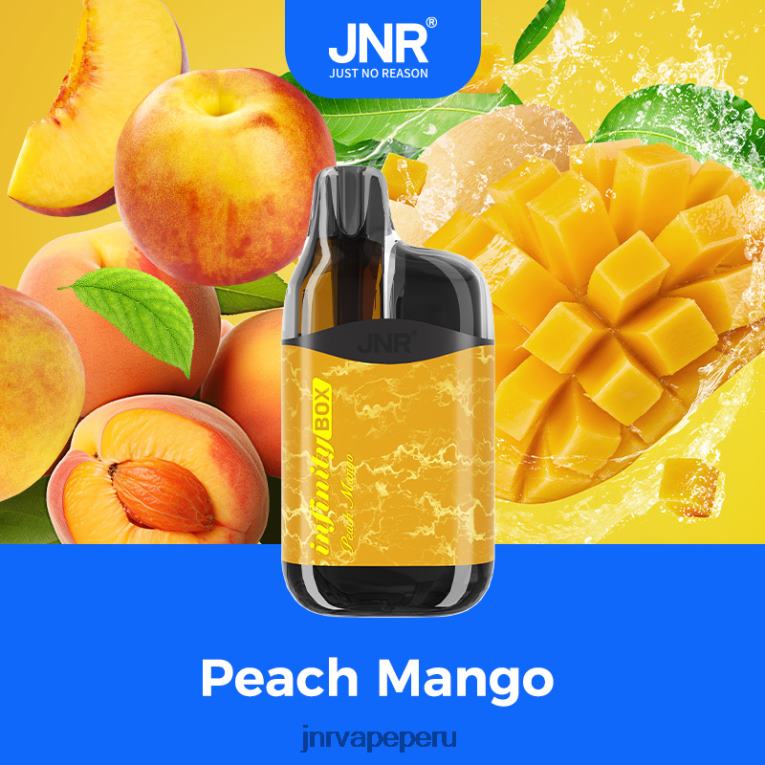 JNR Vape Nicotine - JNR Infinity caja mango durazno S6JHJ88