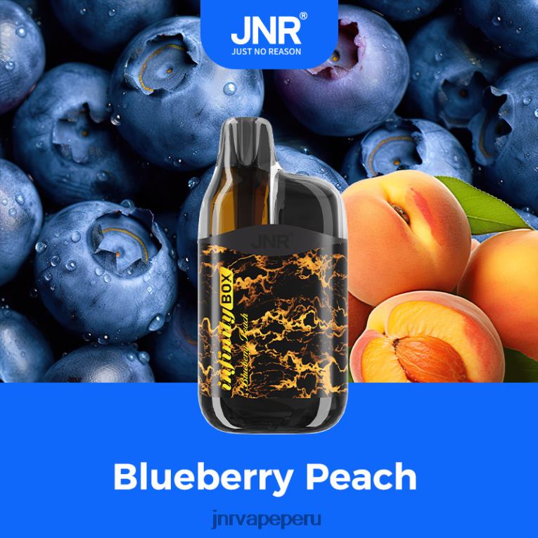 JNR Vape Review - JNR Infinity caja melocotón arándano S6JHJ80