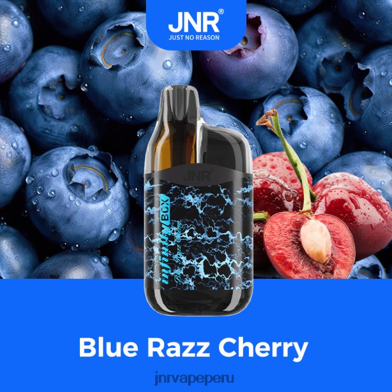 JNR Vape - JNR Infinity caja cereza azul S6JHJ77