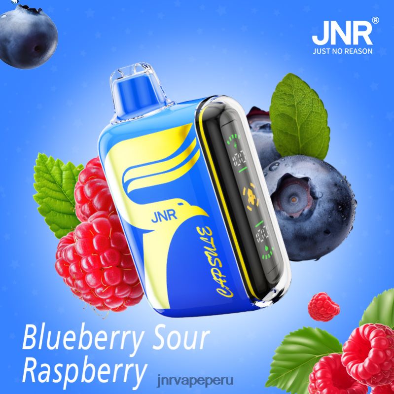 JNR Vapes Website - JNR cápsula arándano-frambuesa-agria 8888TV60