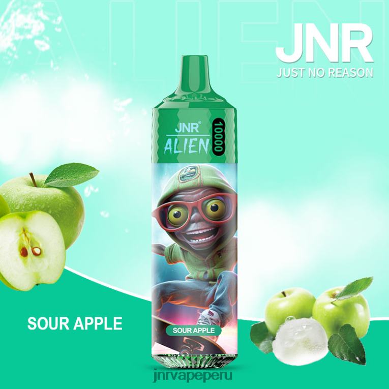 JNR Vape Nicotine - extraterrestre junior manzana acida S6JHJ138