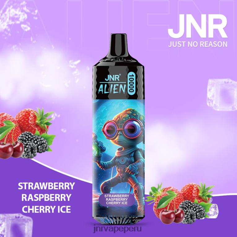JNR Vape Pods - extraterrestre junior fresa frambuesa cereza hielo S6JHJ155