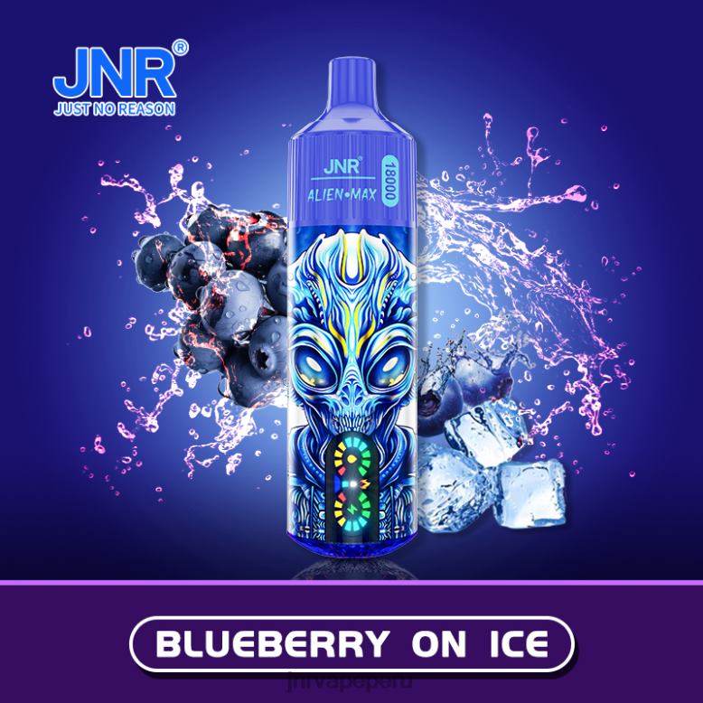 JNR Vape Review - arándano en hielo JNR ALIEN máximo V820230