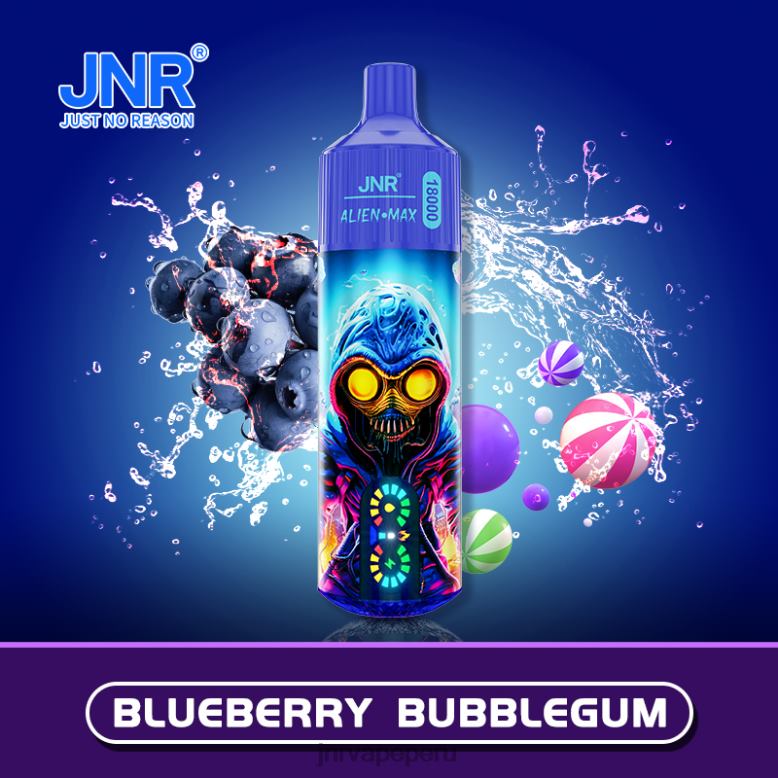 JNR Vapes Website - chicle de arándanos JNR ALIEN máximo V820231