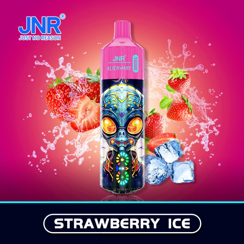 JNR Vapes Website - hielo de fresa JNR ALIEN máximo V820221