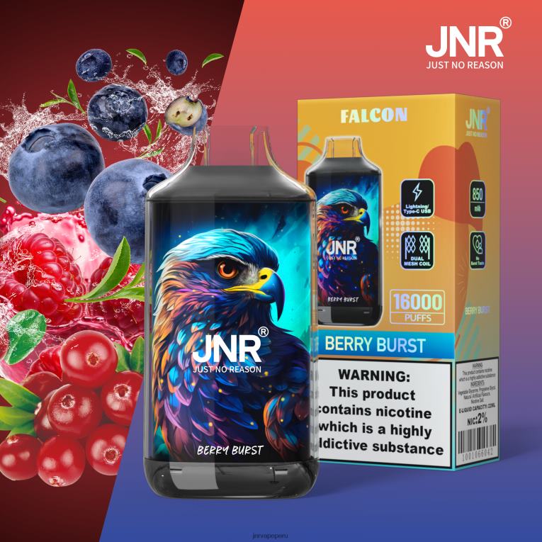 JNR Vape Lima - halcón jnr baya estallada sin frutos S6JHJ213