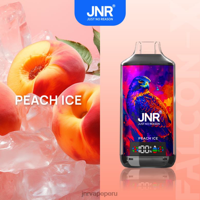 JNR Vape Lima - hielo de durazno JNR FALCON X V820213