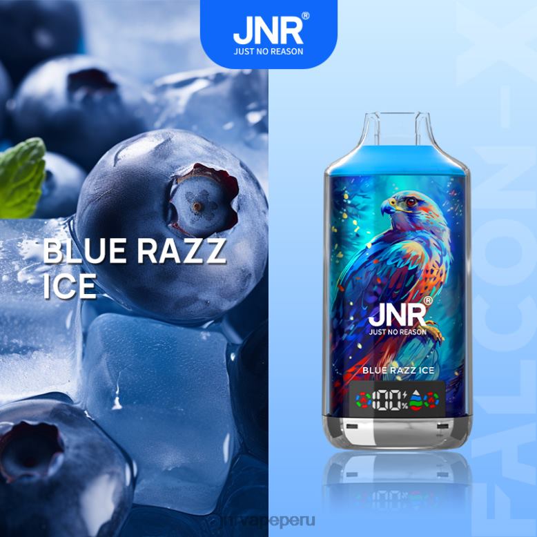 JNR Vapes Website - hielo azul JNR FALCON X V82021
