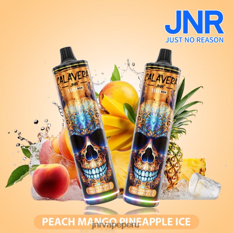 JNR Vapes Website - jnr calavera melocotón mango piña hielo S6JHJ301
