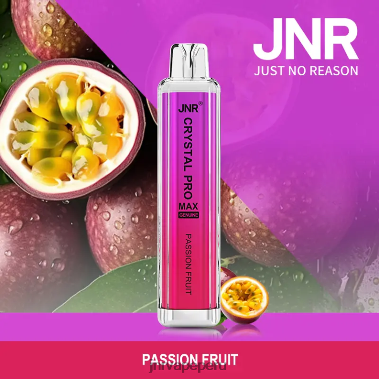 JNR Vape Lima - jnr cristal promax maracuyá S6JHJ323