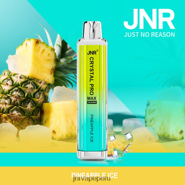 JNR Vape Nicotine Content - jnr cristal promax hielo de piña S6JHJ326