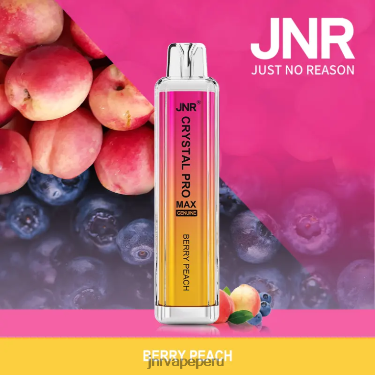 JNR Vape Peru - jnr cristal promax melocotón de baya S6JHJ322