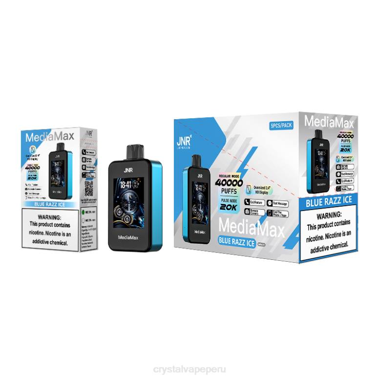 JNR MediaMax bocanada de 40k 888B21 hielo azul JNR vapes website
