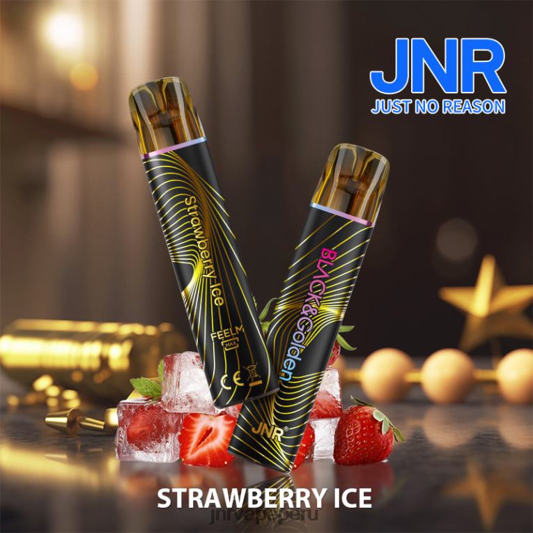 JNR Vape Lima - jnr negro y dorado hielo de fresa S6JHJ283
