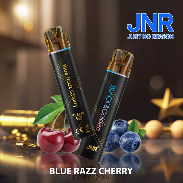 JNR Vape Peru - jnr negro y dorado cereza azul S6JHJ272