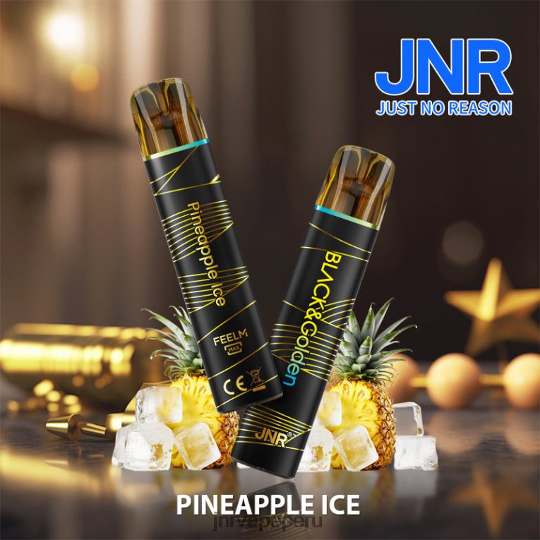JNR Vape Review - jnr negro y dorado hielo de piña S6JHJ280