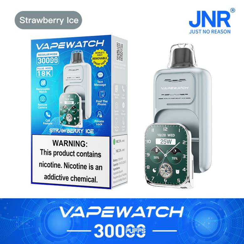JNR reloj vapeador 888B10 hielo de fresa JNR vape review
