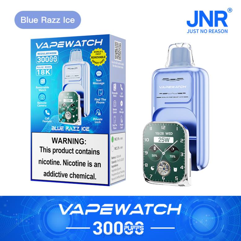 JNR reloj vapeador 888B11 hielo azul JNR vapes website