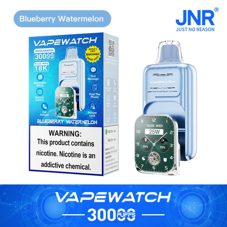 JNR reloj vapeador 888B4 sandía de arándanos JNR vape flavours