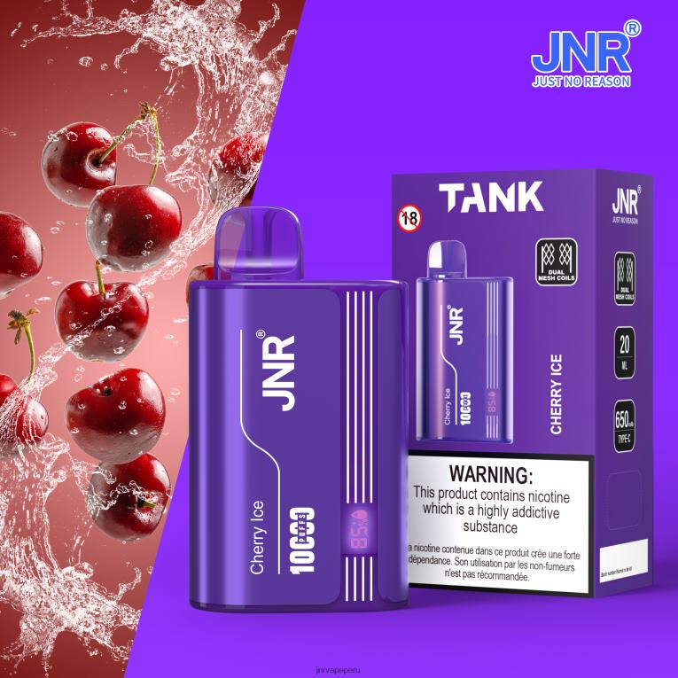 JNR Vape Lima - tanque jnr hielo de cereza S6JHJ23