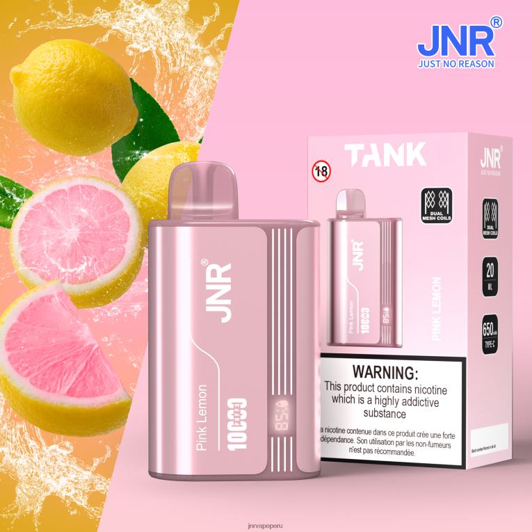 JNR Vape Peru - tanque jnr limon rosa S6JHJ32