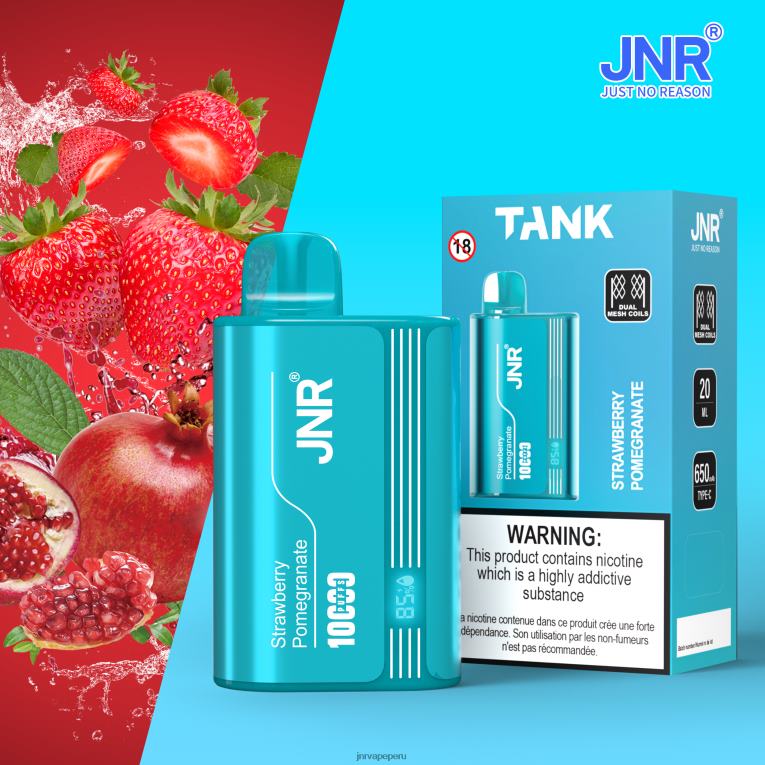 JNR Vape - tanque jnr granada de fresa S6JHJ27
